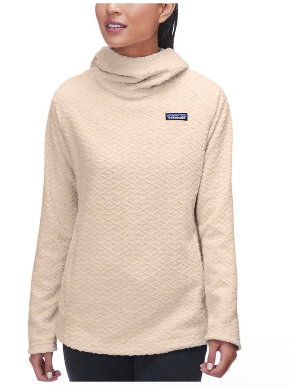 Patagonia Diamond Capra Hoodie Cream Size XS
